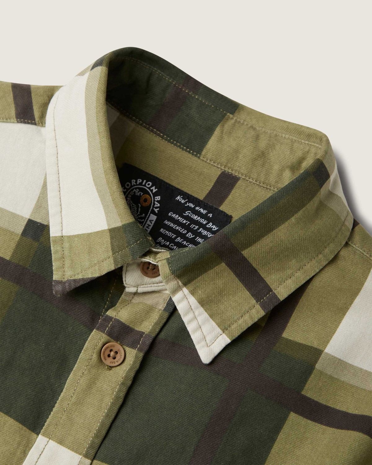 Over-shirt “Scottish Flannel” uomo - Scorpion Bay