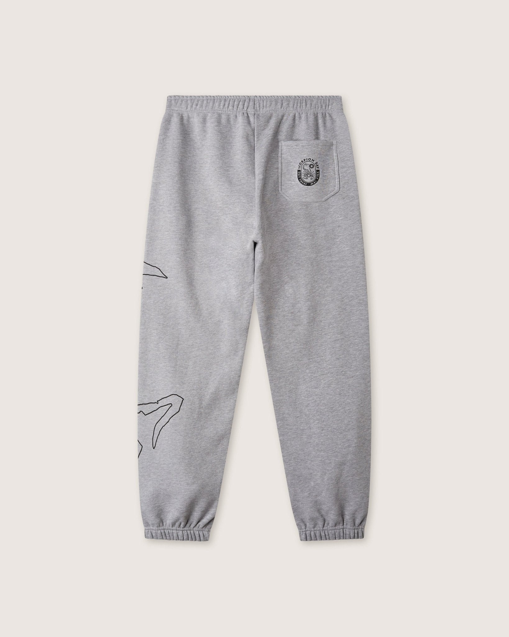 Pantaloni baggy in felpa "Circus Lettering" uomo - Scorpion Bay