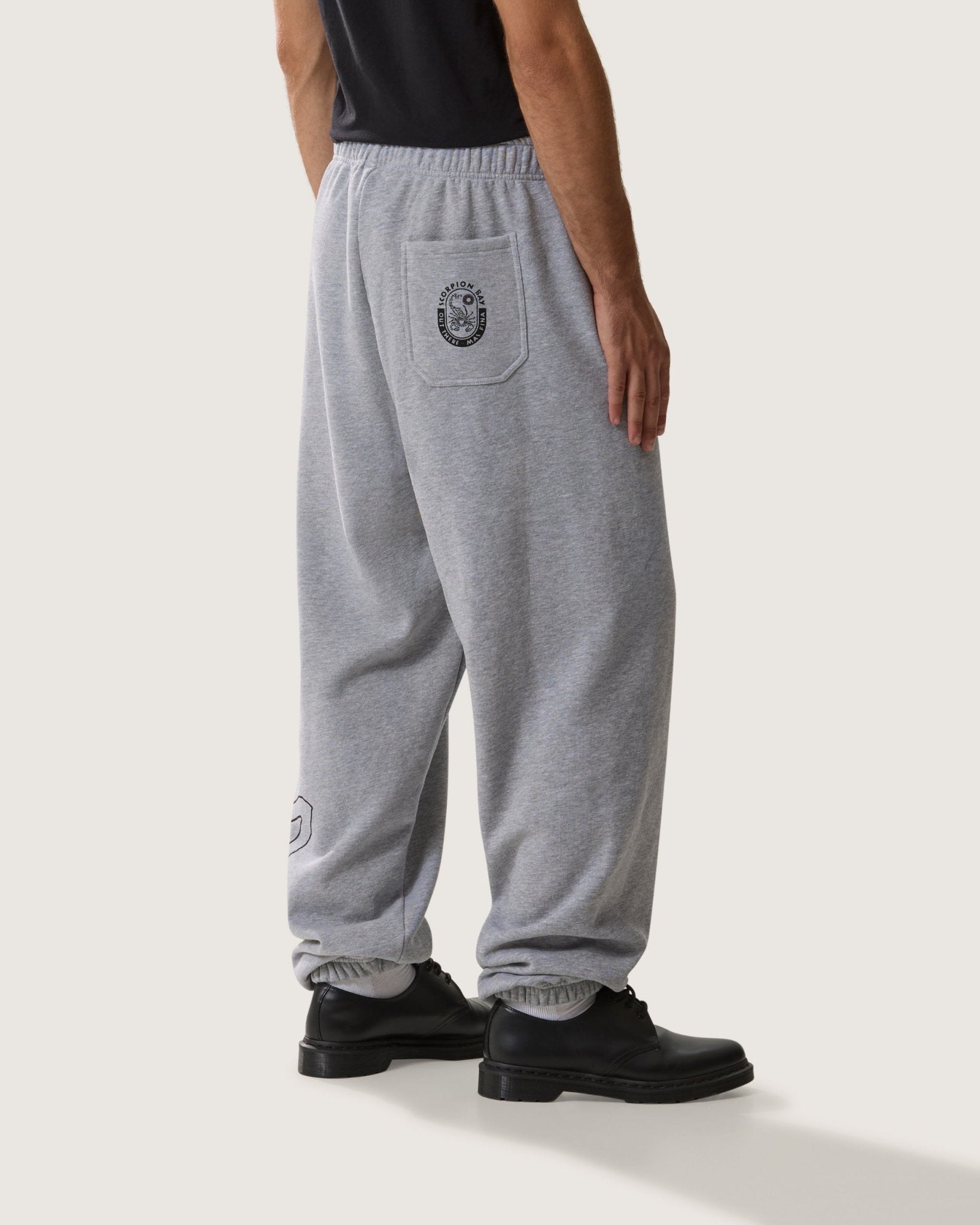 Pantaloni baggy in felpa "Circus Lettering" uomo - Scorpion Bay