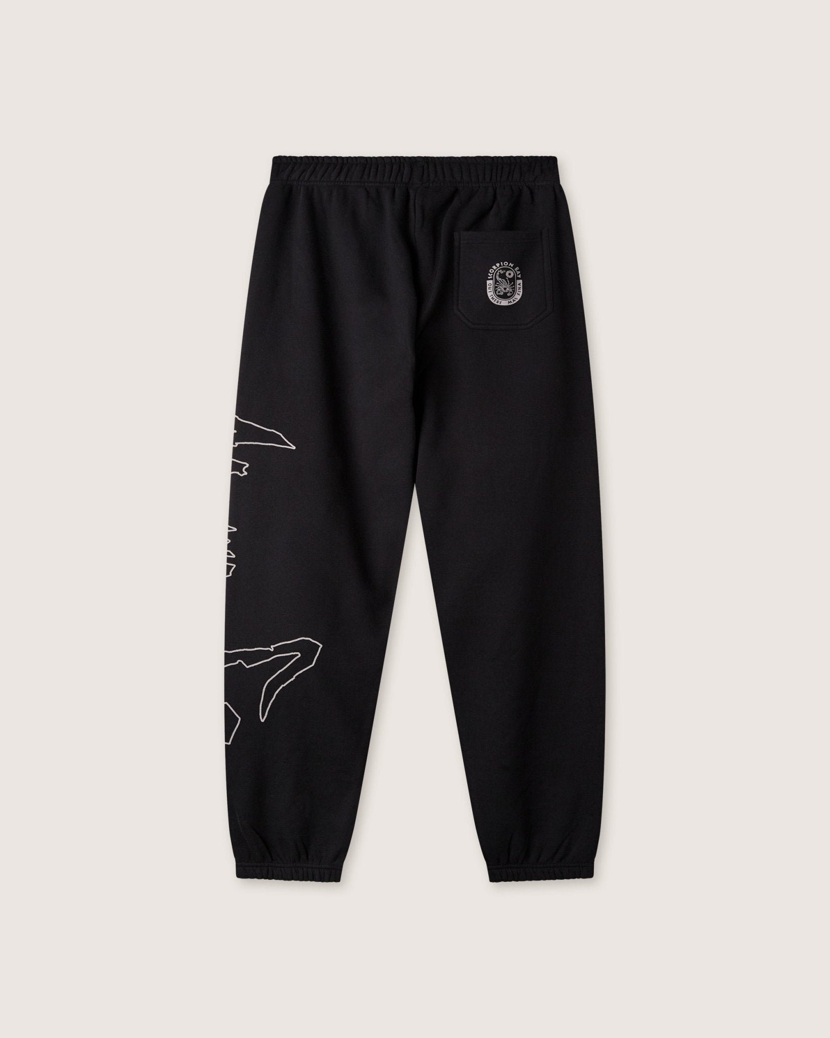 Pantaloni baggy in felpa "Circus Lettering" uomo - Scorpion Bay
