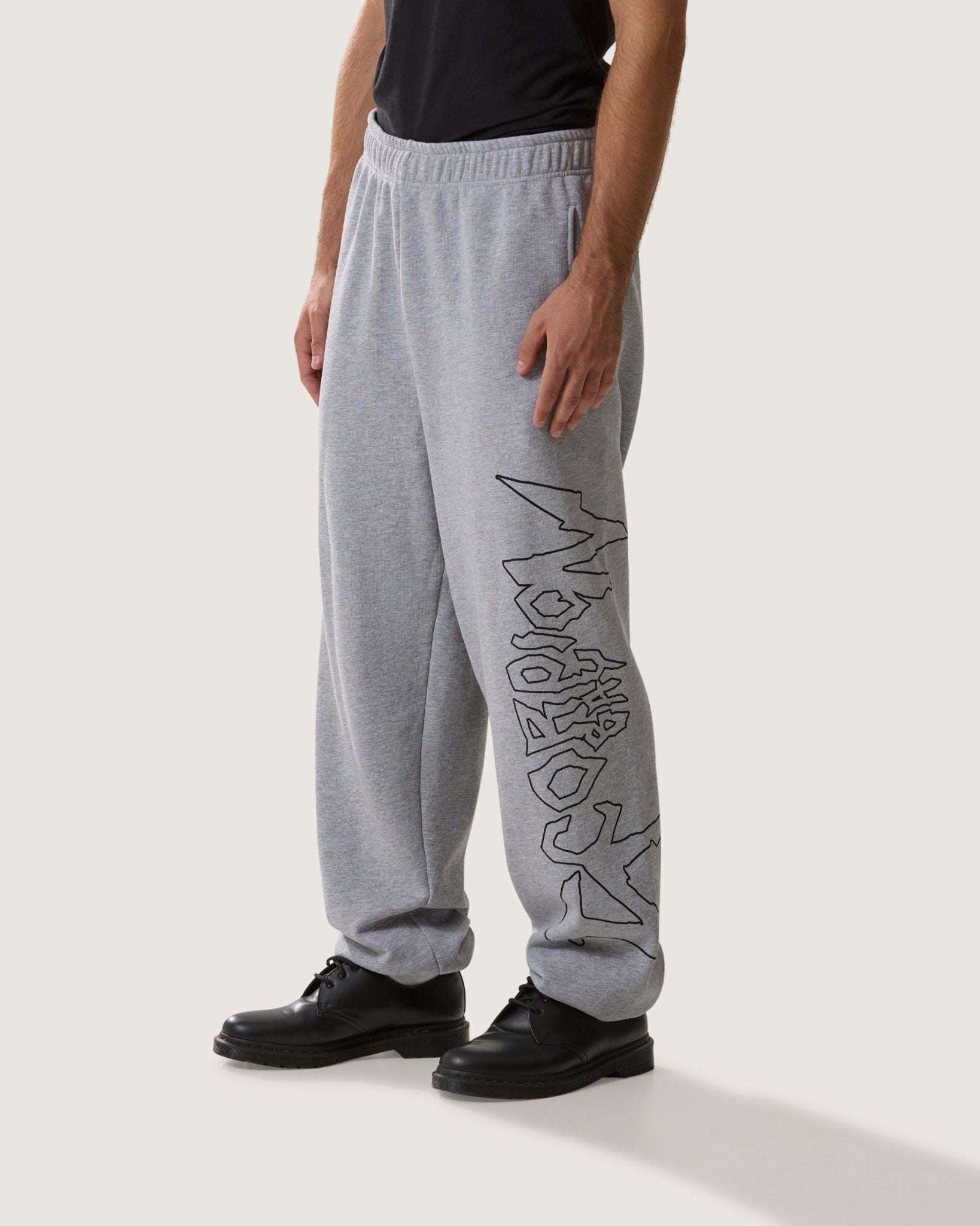 Pantaloni baggy in felpa "Circus Lettering" uomo - Scorpion Bay