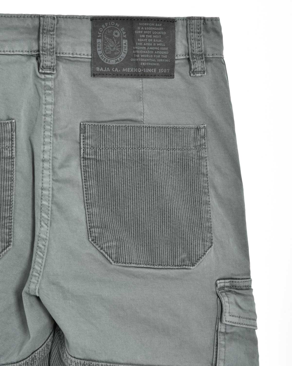 Pantaloni cargo "Patches" con elastico sul fondo bambino - Scorpion Bay