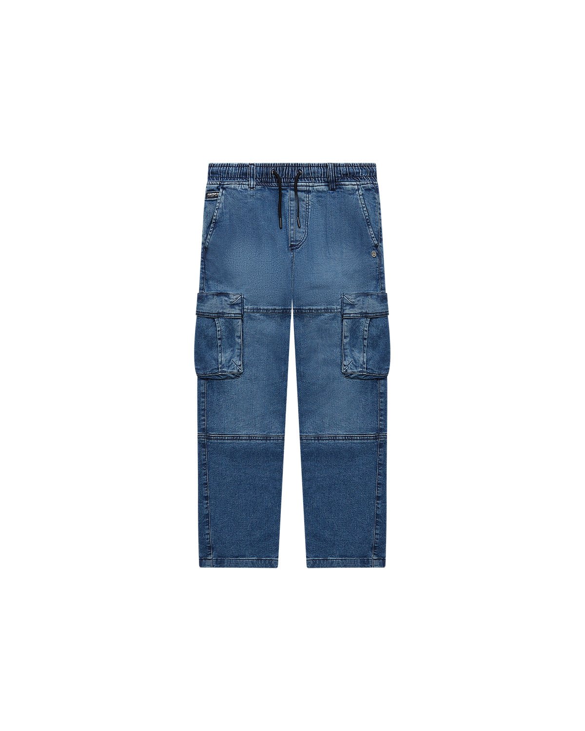 Pantaloni jogger cargo in denim bambino - Scorpion Bay