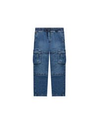 Pantaloni jogger cargo in denim bambino - Scorpion Bay