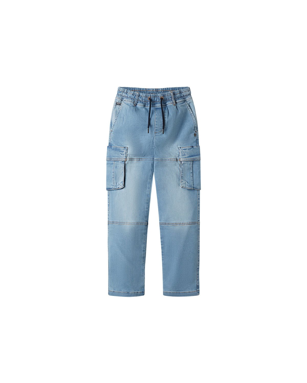 Pantaloni jogger cargo in denim bambino - Scorpion Bay