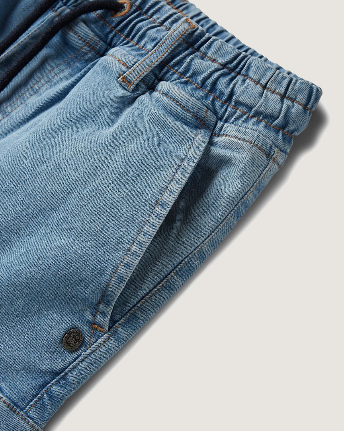 Pantaloni jogger cargo in denim bambino - Scorpion Bay