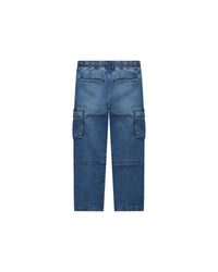 Pantaloni jogger cargo in denim bambino - Scorpion Bay