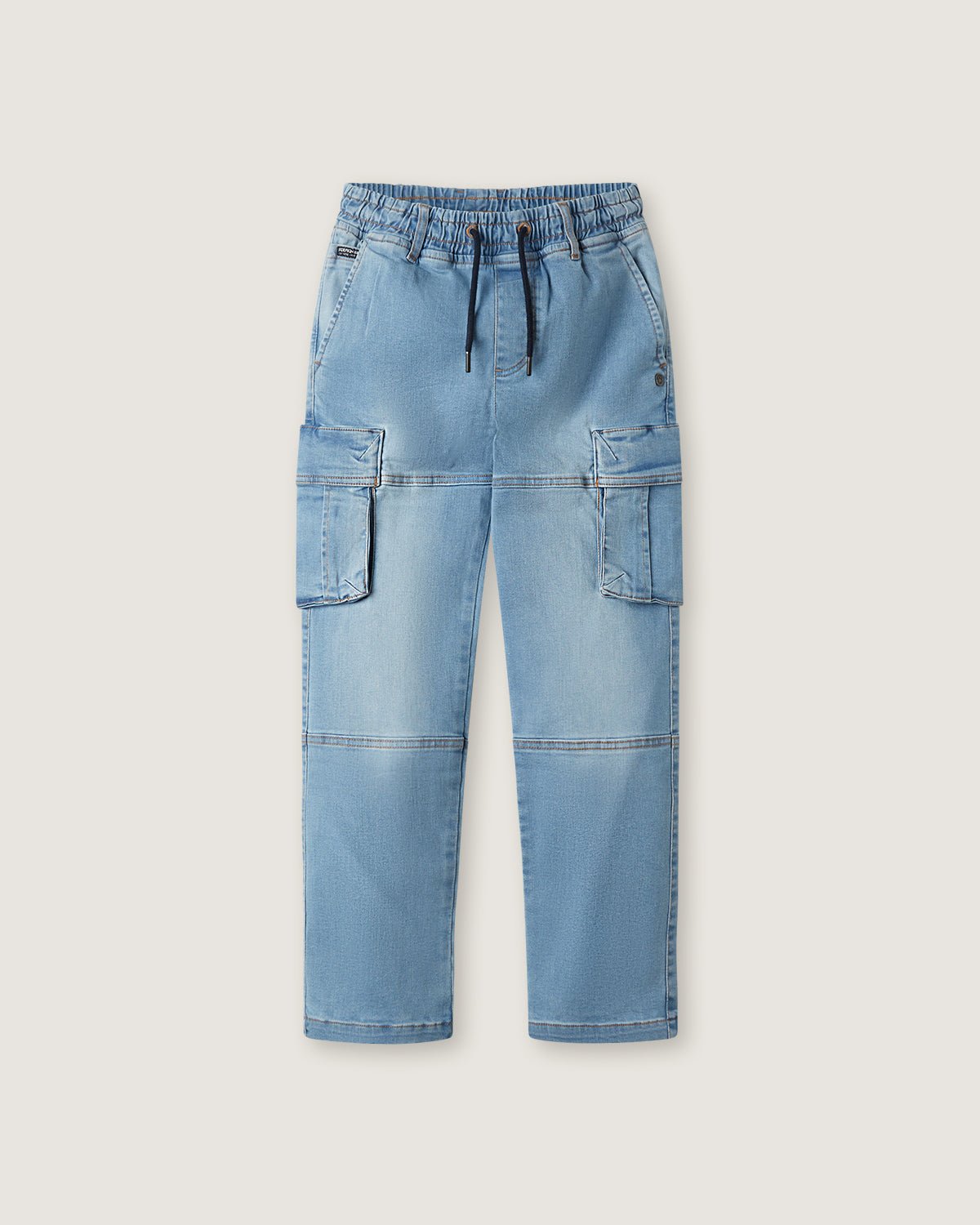 Pantaloni jogger cargo in denim bambino - Scorpion Bay