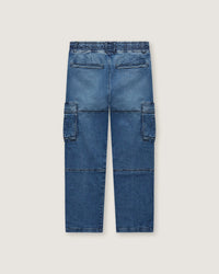 Pantaloni jogger cargo in denim bambino - Scorpion Bay