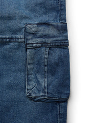 Pantaloni jogger cargo in denim bambino - Scorpion Bay