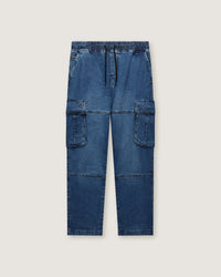 Pantaloni jogger cargo in denim uomo - Scorpion Bay
