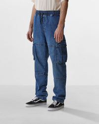 Pantaloni jogger cargo in denim uomo - Scorpion Bay