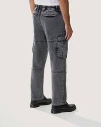 Pantaloni jogger cargo in denim uomo - Scorpion Bay