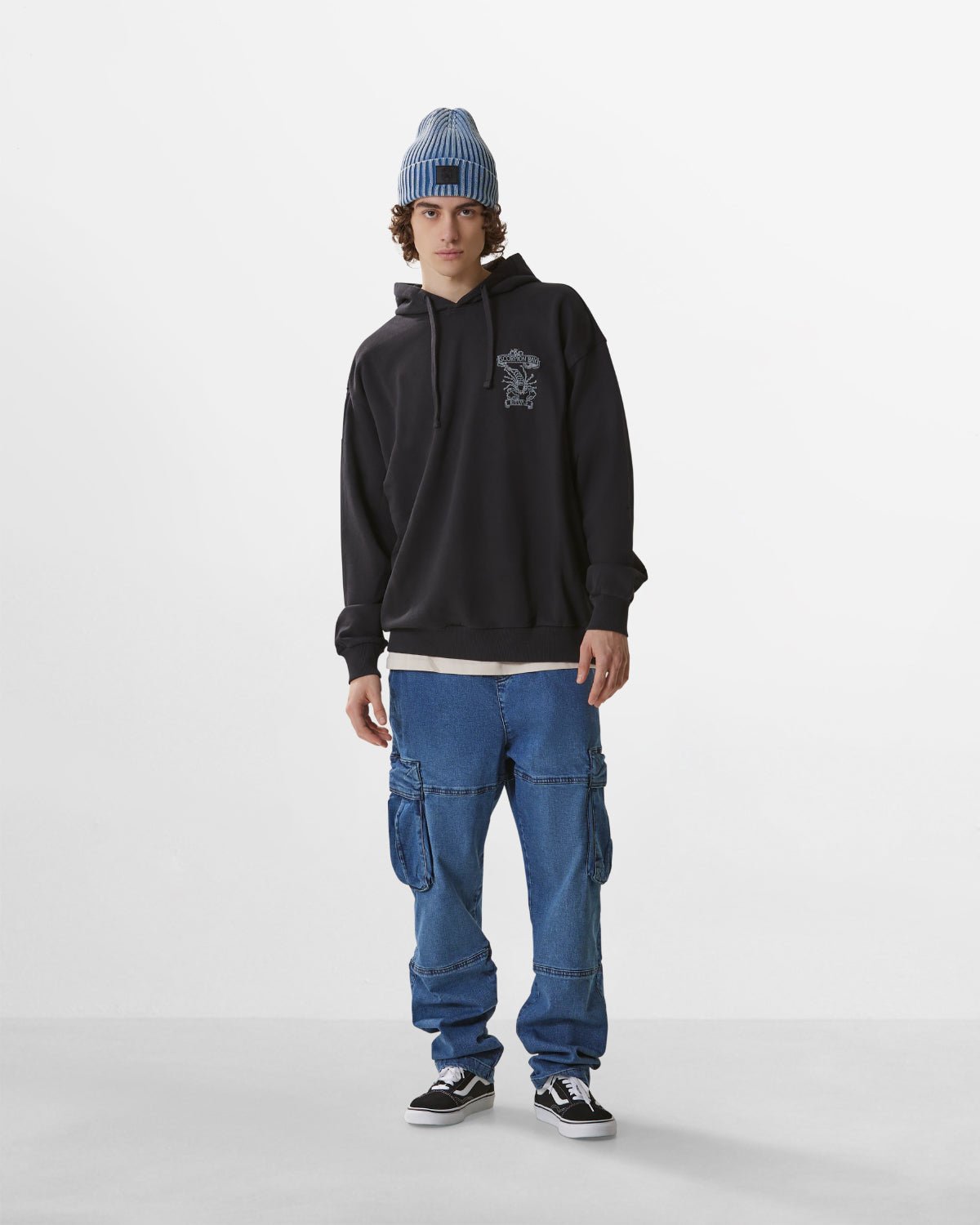 Pantaloni jogger cargo in denim uomo - Scorpion Bay