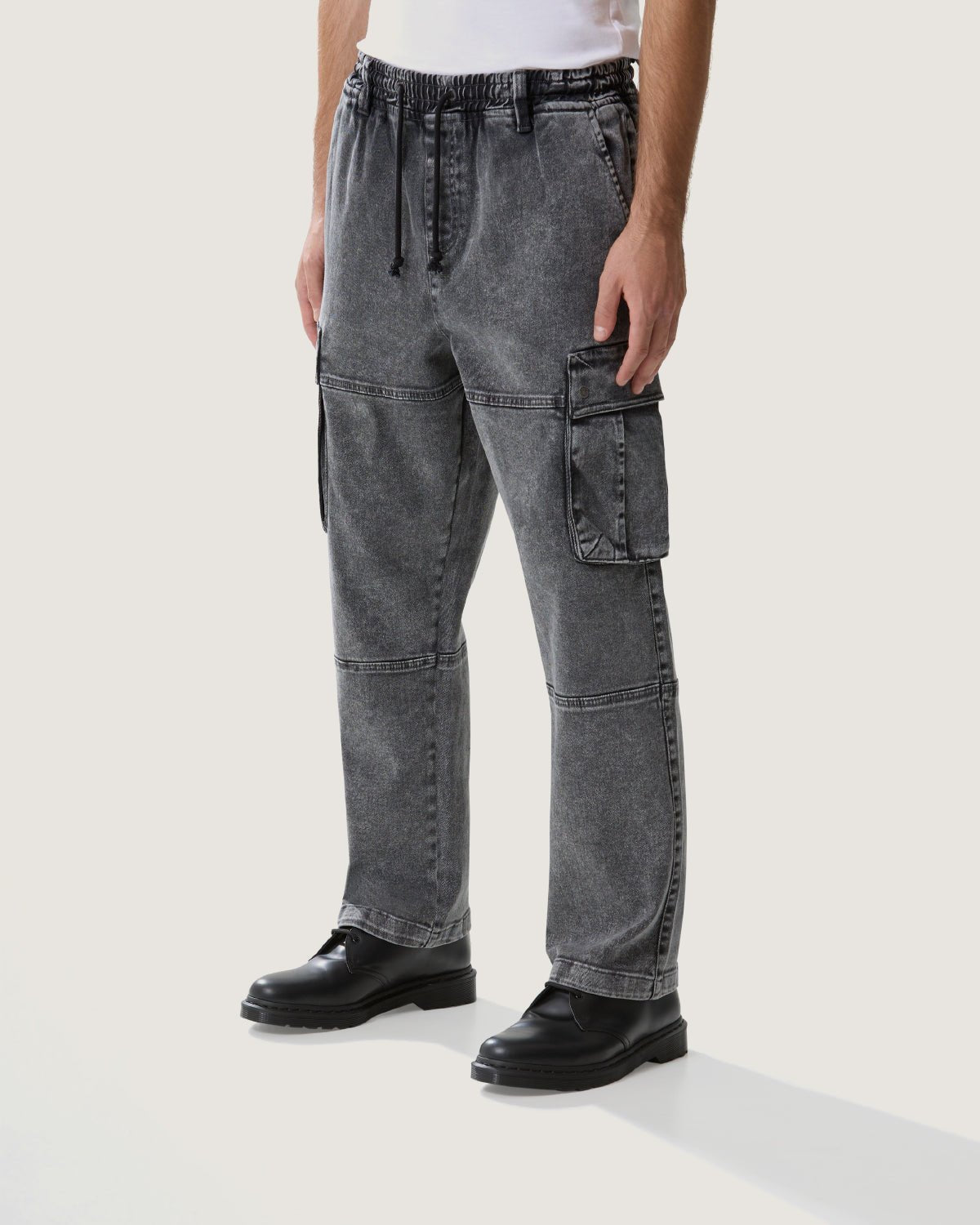 Pantaloni jogger cargo in denim uomo - Scorpion Bay