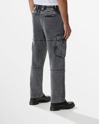 Pantaloni jogger cargo in denim uomo - Scorpion Bay