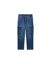 Pantaloni jogger cargo in denim uomo - Scorpion Bay