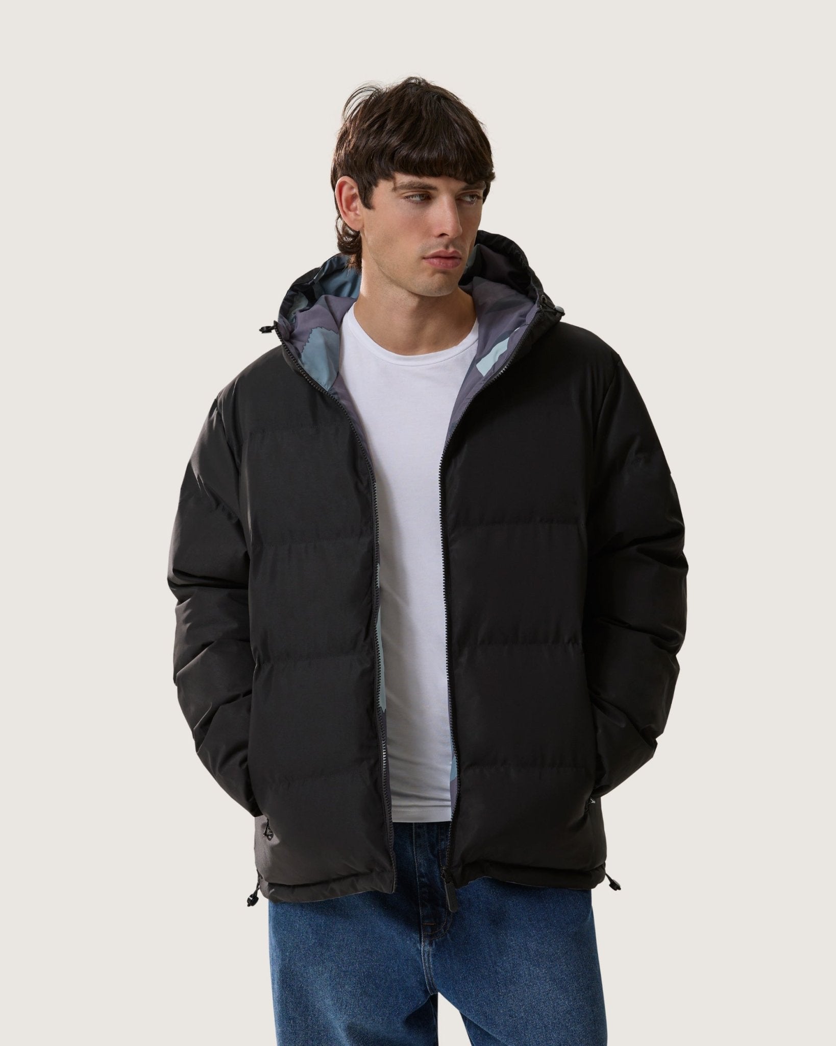 Piumino reversibile "Lettering" uomo - Scorpion Bay