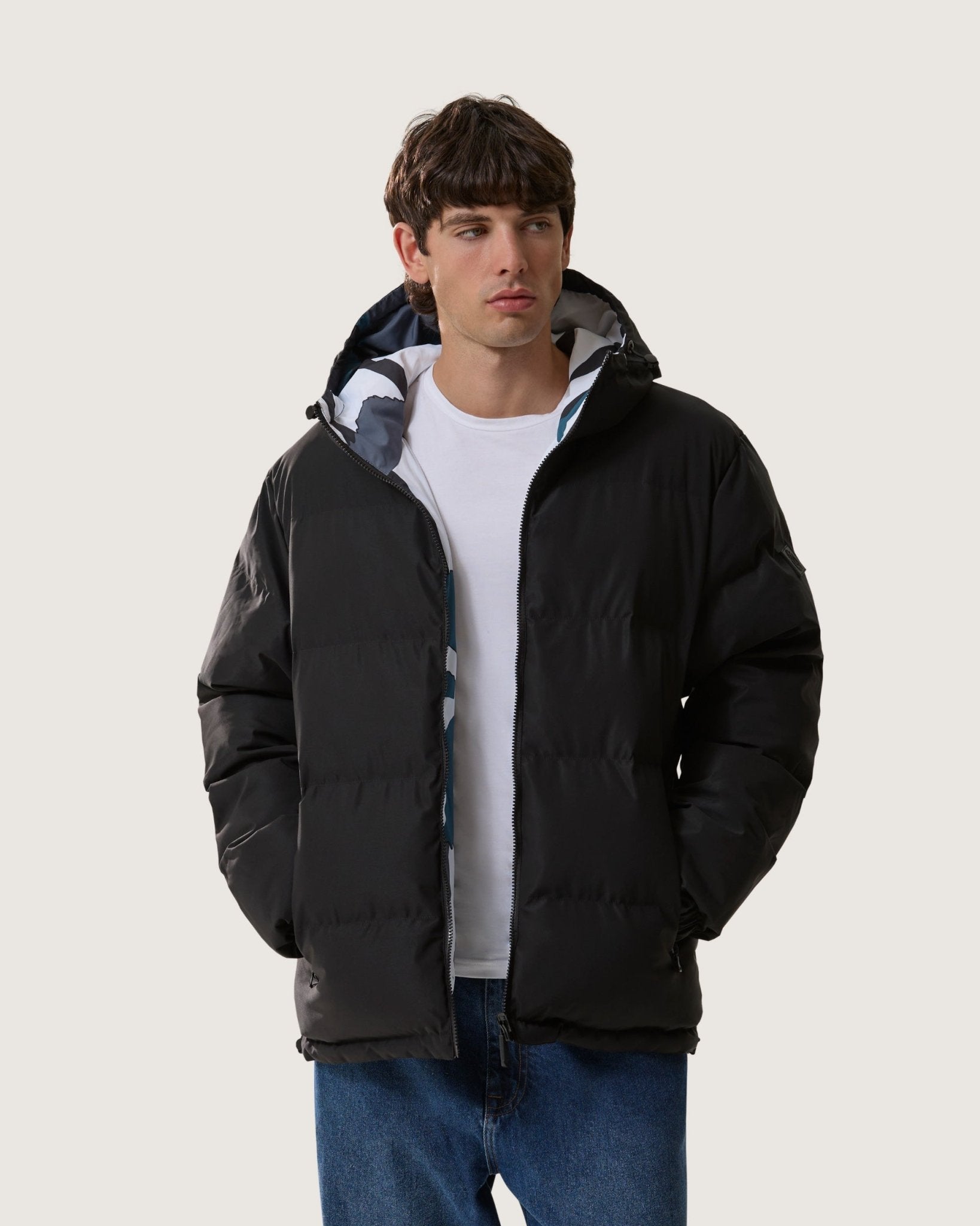 Piumino reversibile "Lettering" uomo - Scorpion Bay