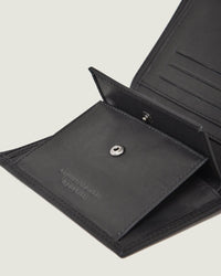 Portafoglio in pelle con catena e logo in metallo - Scorpion Bay