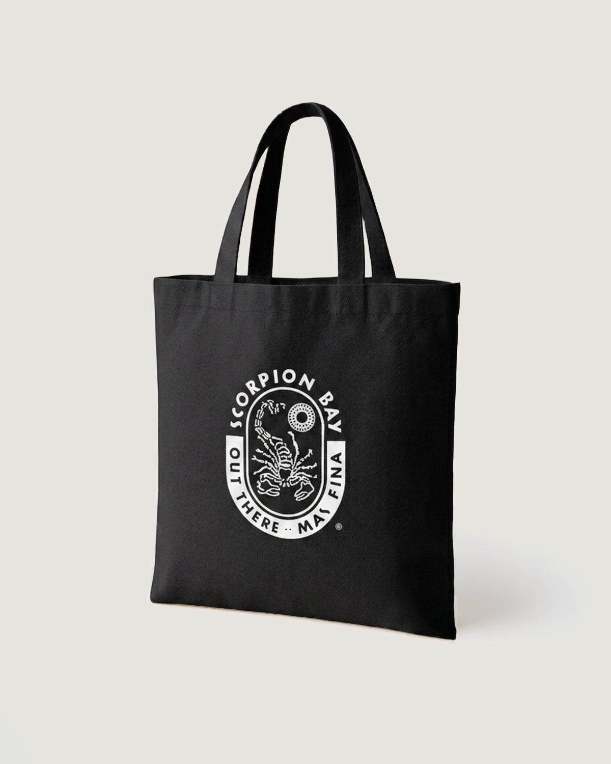 Shopper in cotone color nero - Scorpion Bay