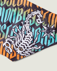 Slip mare stampato all over "Gothic lettering" bambino - Scorpion Bay