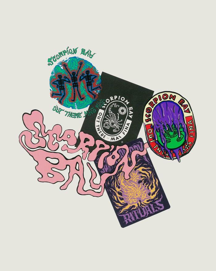 Sticker - pack "Psycho Bay" - Scorpion Bay
