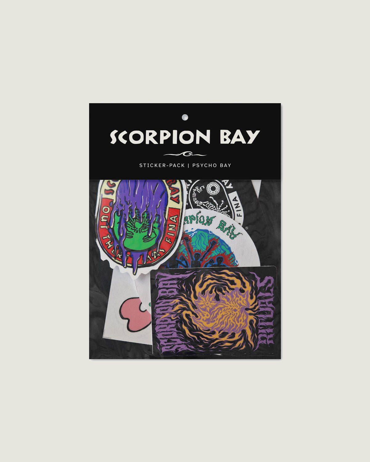Sticker - pack "Psycho Bay" - Scorpion Bay