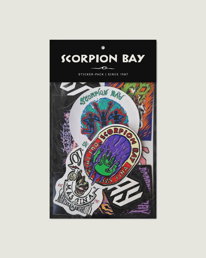 Sticker - pack "Since 1987" - Scorpion Bay
