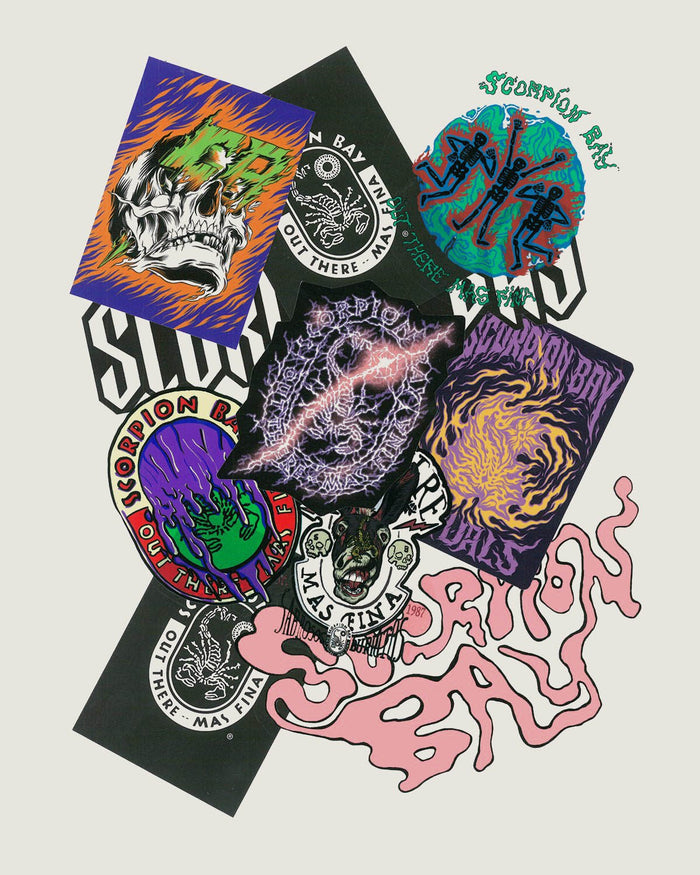 Sticker - pack "Since 1987" - Scorpion Bay