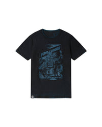 T-Shirt a manica corta stampata "Pump n' Dinner" bambino - Scorpion Bay