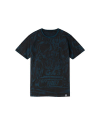 T-Shirt a manica corta stampata "Pump n' Dinner" bambino - Scorpion Bay