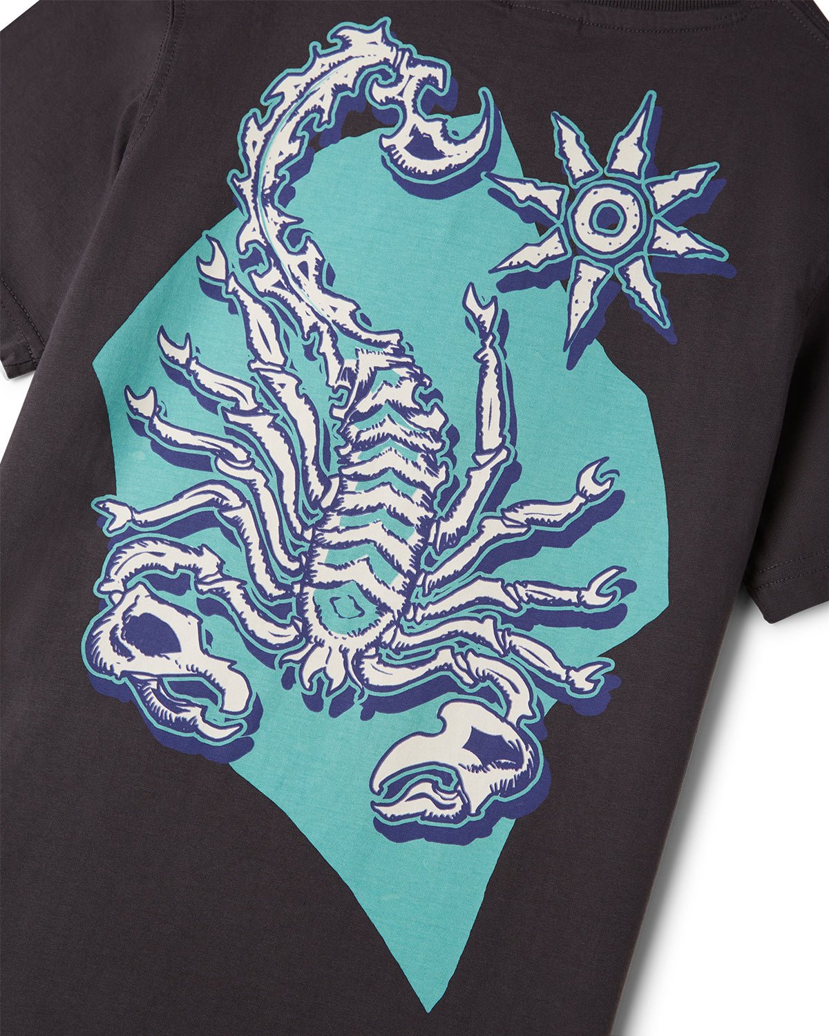 T-Shirt a manica corta stampata "Scorpion Fluo" bambino - Scorpion Bay