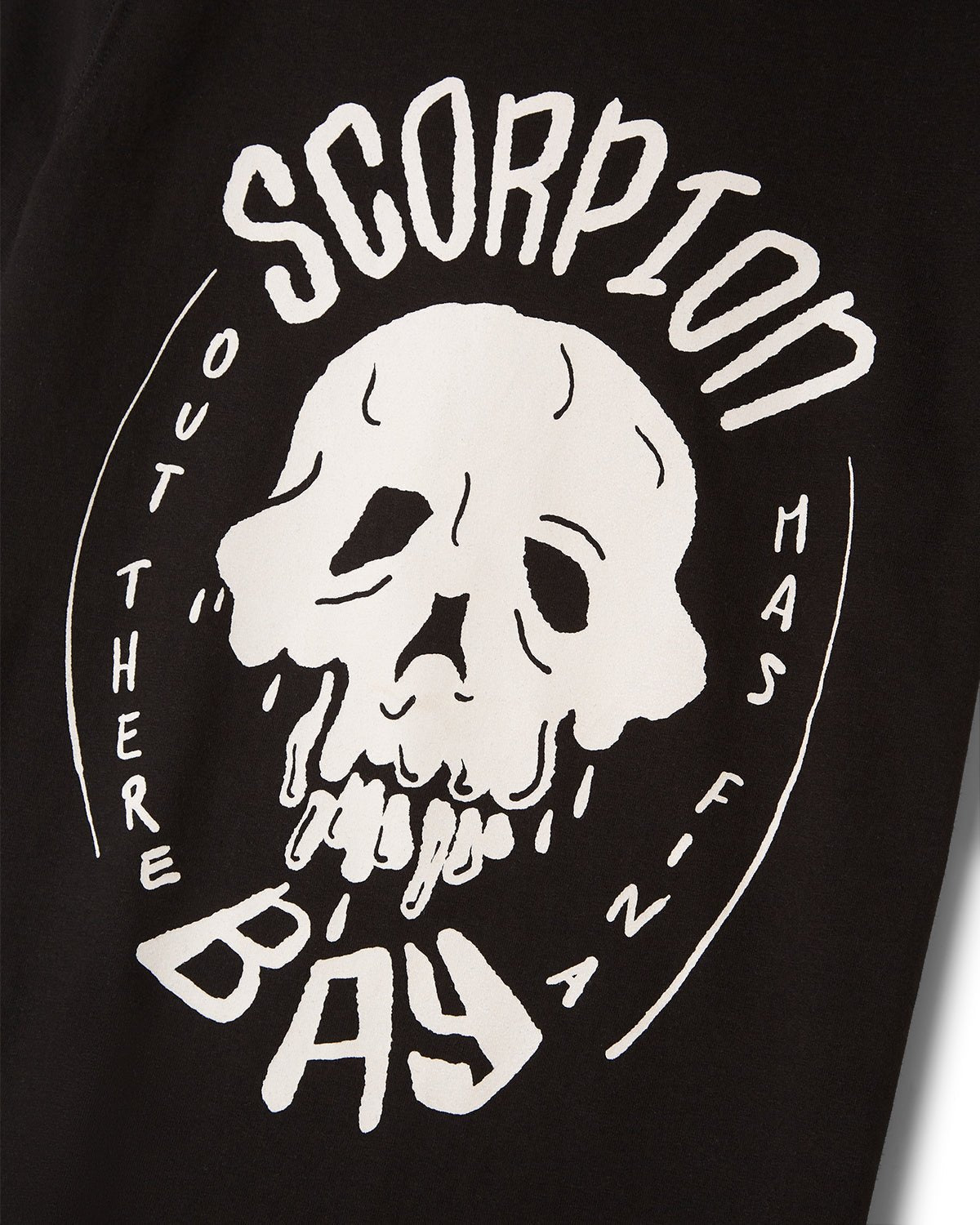 T-Shirt a manica corta stampata "Sliquid Skull" Bambino - Scorpion Bay
