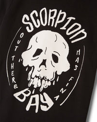 T-Shirt a manica corta stampata "Sliquid Skull" Bambino - Scorpion Bay