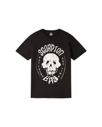 T-Shirt a manica corta stampata "Sliquid Skull" Bambino - Scorpion Bay