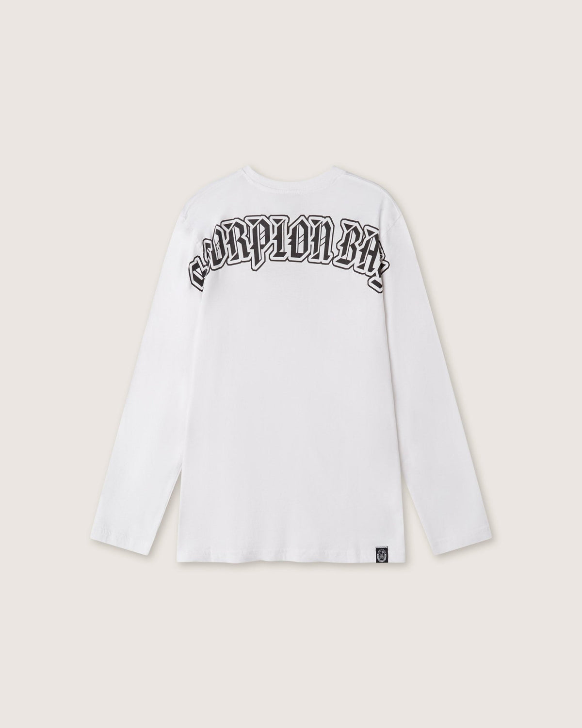 T-Shirt a manica lunga stampata "Gothic Lettering" bambino - Scorpion Bay