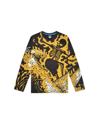 T-Shirt a manica lunga stampata "Hell Of A Surfer" bambino - Scorpion Bay