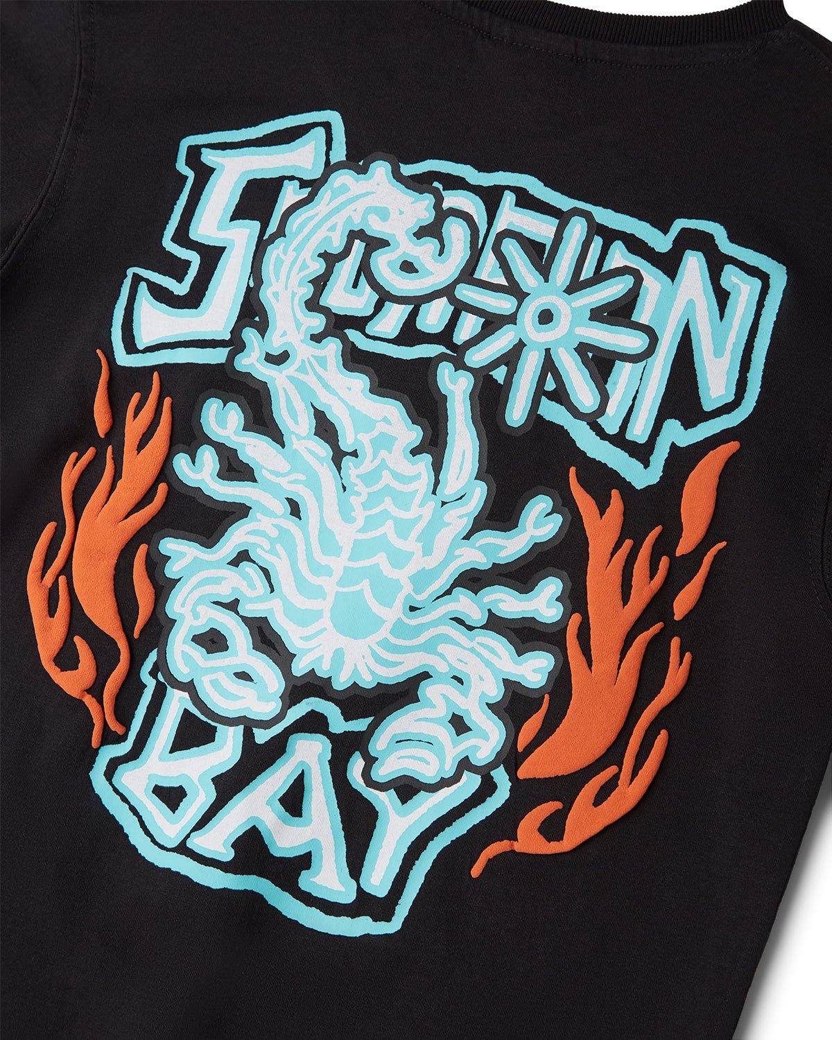 T-Shirt a manica lunga stampata "Ice and Flames" bambino - Scorpion Bay