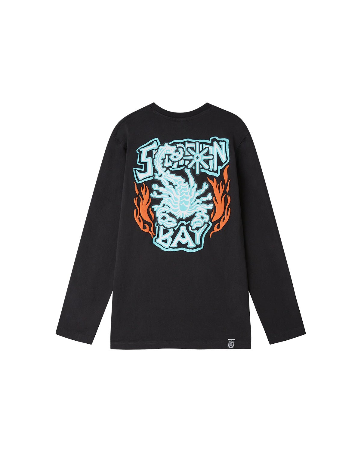 T-Shirt a manica lunga stampata "Ice and Flames" bambino - Scorpion Bay