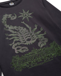 T-Shirt a manica lunga stampata "Iron" bambino - Scorpion Bay