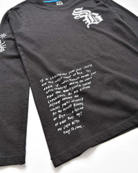 T-Shirt a manica lunga stampata "Robot Skull" bambino - Scorpion Bay