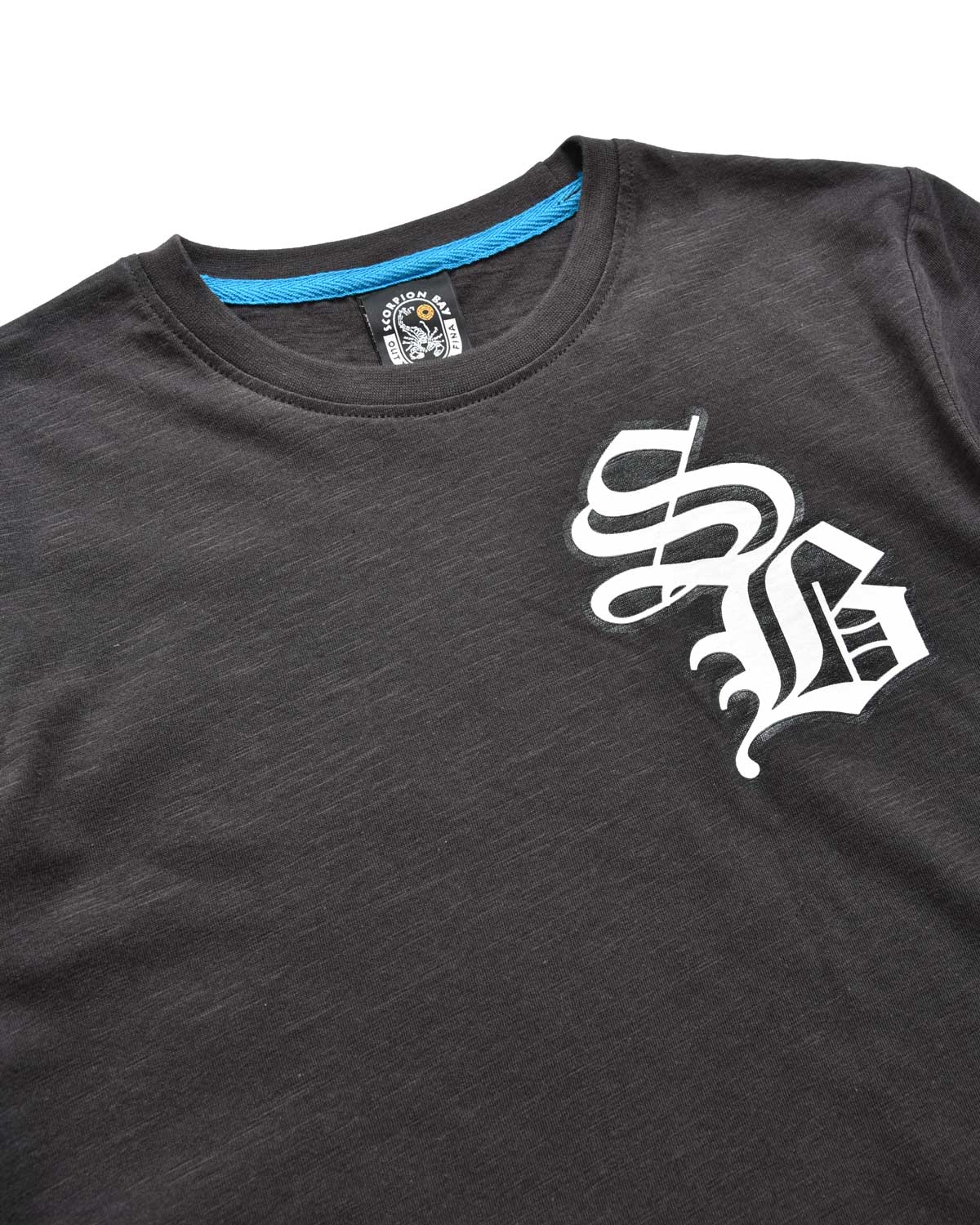 T-Shirt a manica lunga stampata "Robot Skull" bambino - Scorpion Bay