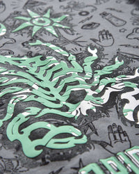 T-Shirt a manica lunga stampata "Sketches" bambino - Scorpion Bay