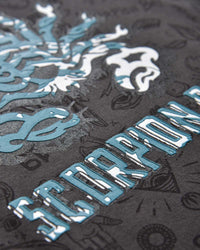 T-Shirt a manica lunga stampata "Sketches" bambino - Scorpion Bay