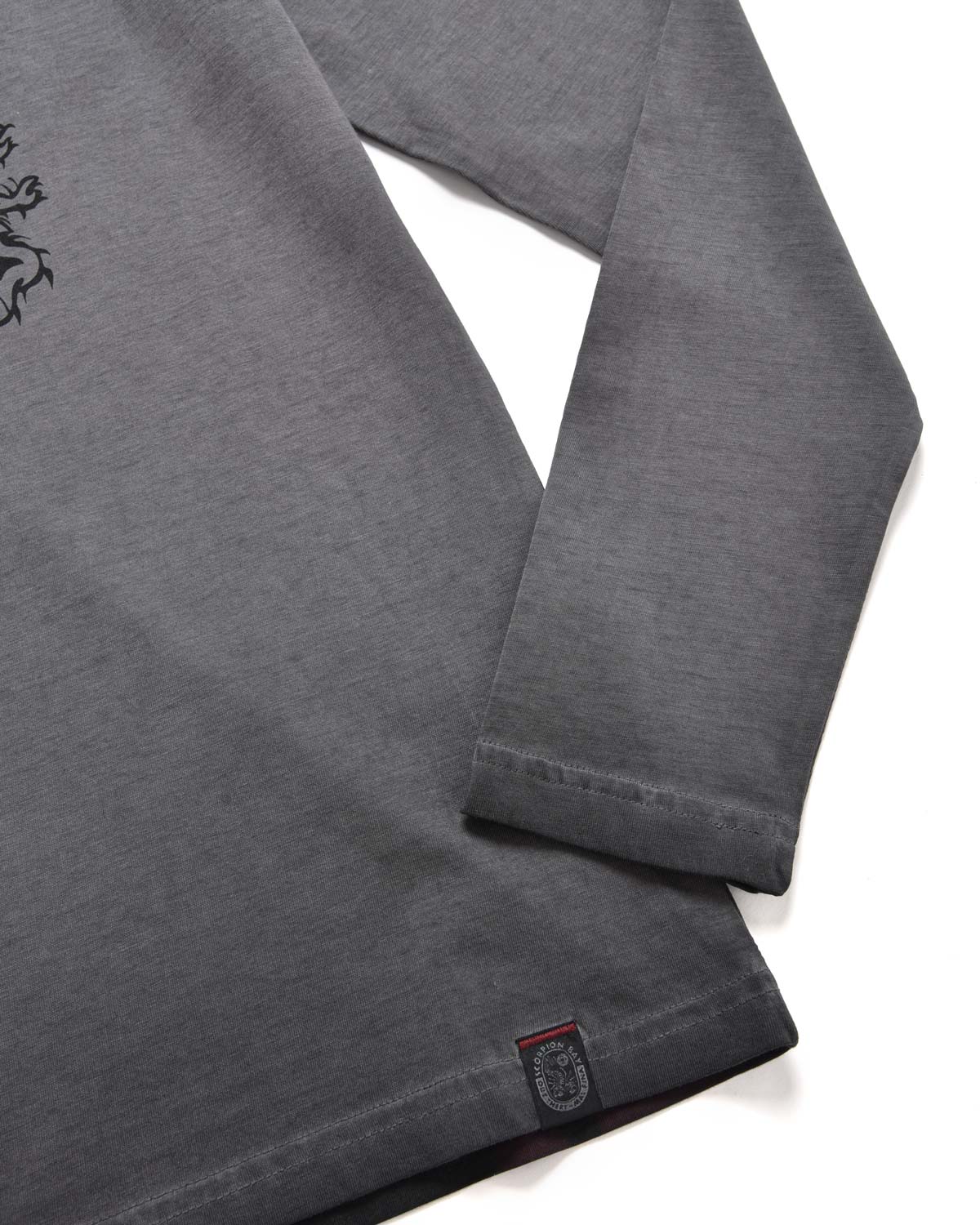 T-Shirt a manica lunga stampata "Surfing Robot" bambino - Scorpion Bay