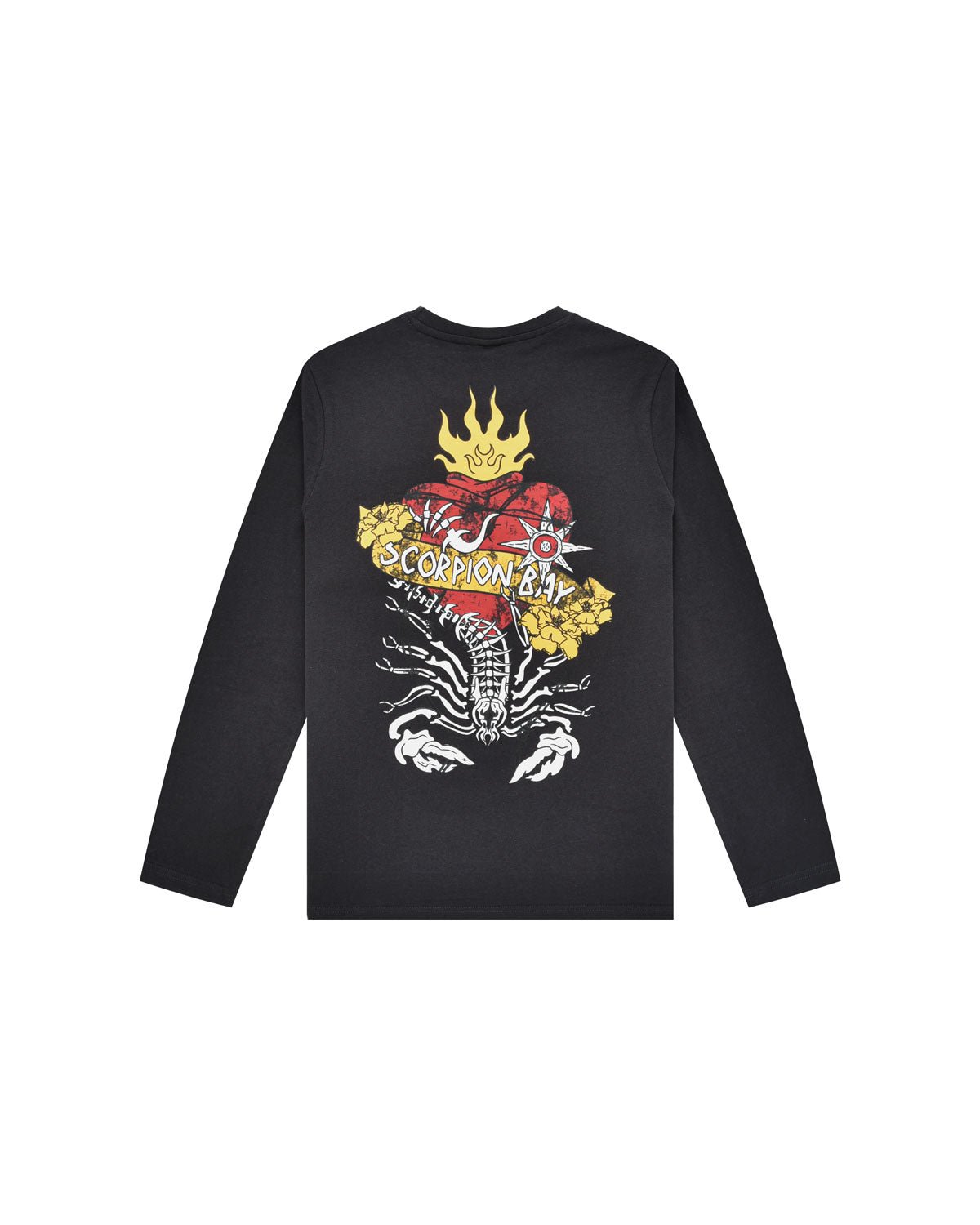 T-Shirt a manica lunga stampata “Tattoo” bambino - Scorpion Bay