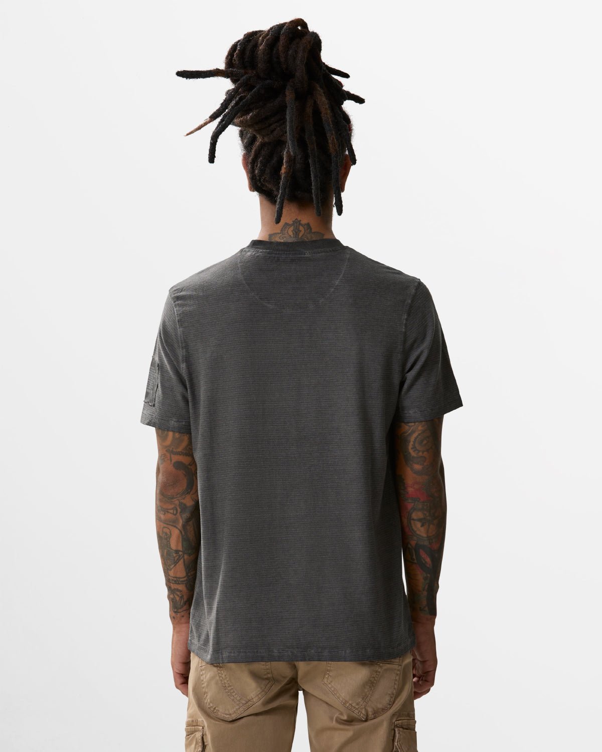 T-Shirt a maniche corte a coste "Essential" uomo - Scorpion Bay