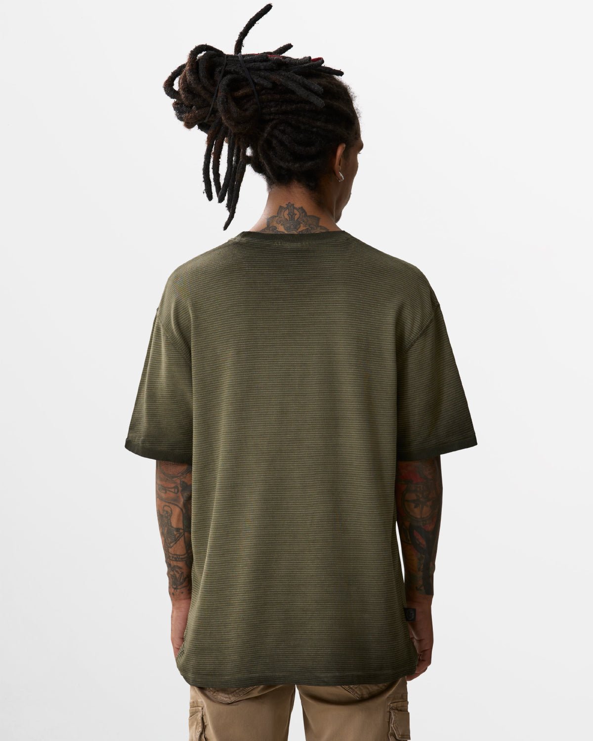 T-Shirt a maniche corte a coste "Essential" uomo - Scorpion Bay