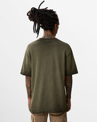 T-Shirt a maniche corte a coste "Essential" uomo - Scorpion Bay